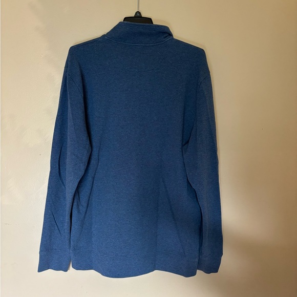 Vineyard Vines Performance Men’s Quarter Zip Navy Cotton Golf XL - Picture 4 of 4